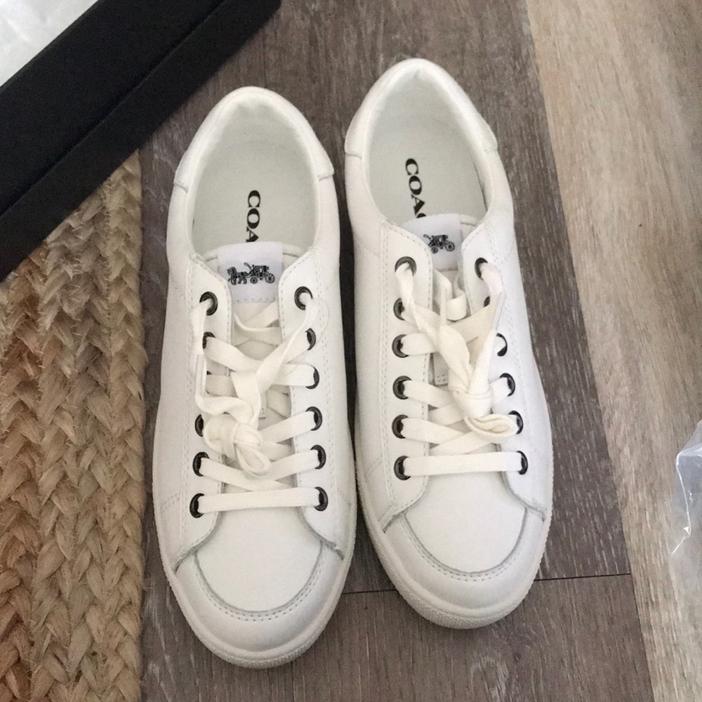 White sneakers